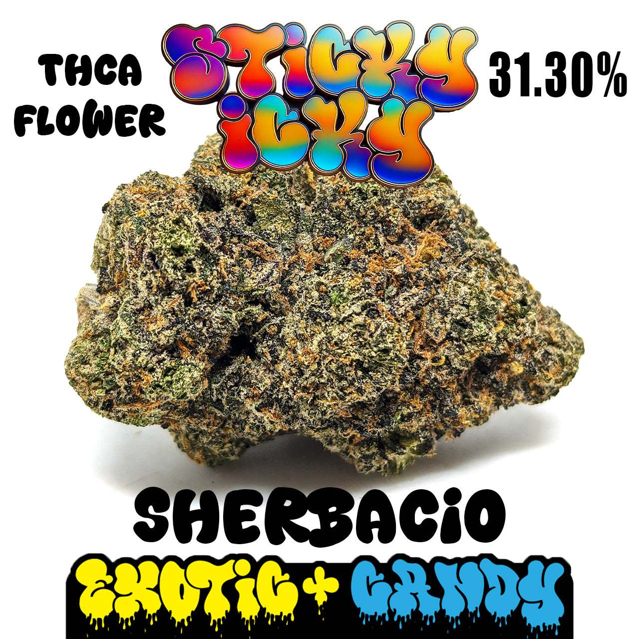 Sticky Icky - THCA Flower 3.5g - All Tiers Sticky Icky - THCA Flower 3.5g - All Tiers